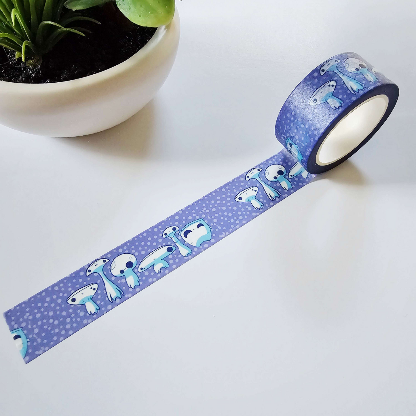 Funny Alien Mushroom 2cm by 10m Washi Tape