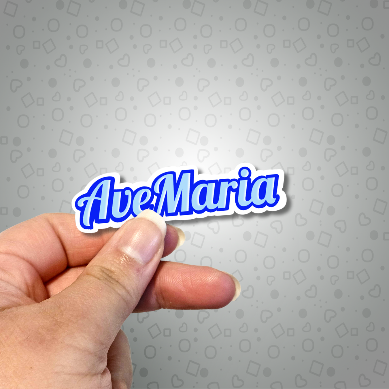 AveMaria Spanish Sticker